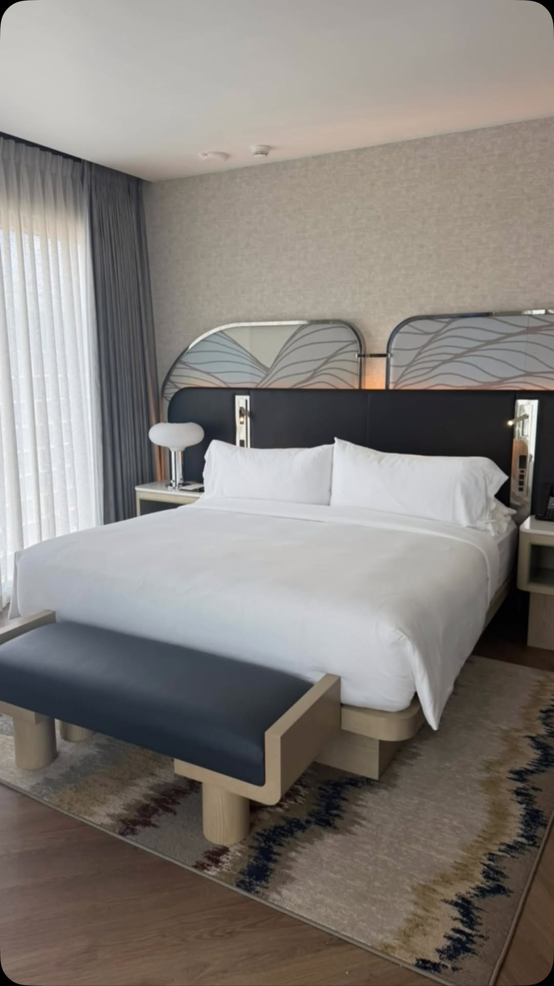 Hotel room at Hilton Monarch in San Antonio
